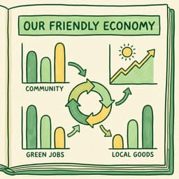 A document showing economic cascading effects under different scenarios