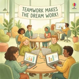 A team of analysts working with screens showing data flows